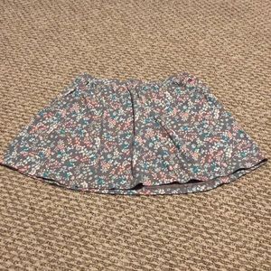 Girls old navy floral skirt